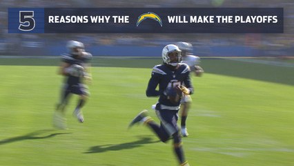 Five reasons why Chargers will make playoffs in 2018