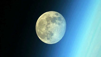 POR QUÉ desaparece la LUNA ANTES de llegar al horizonte? Sorprendente vídeo ruso desde la ISS