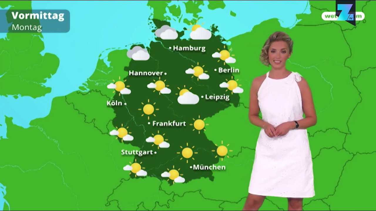 Das Wetter in Deutschland am 4. Juni 2018