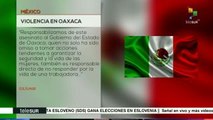 Mexicanos se solidarizan con familias de políticos asesinados