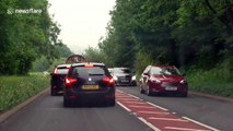 Thousands of travellers park caravans en route to Appleby Horse Fair