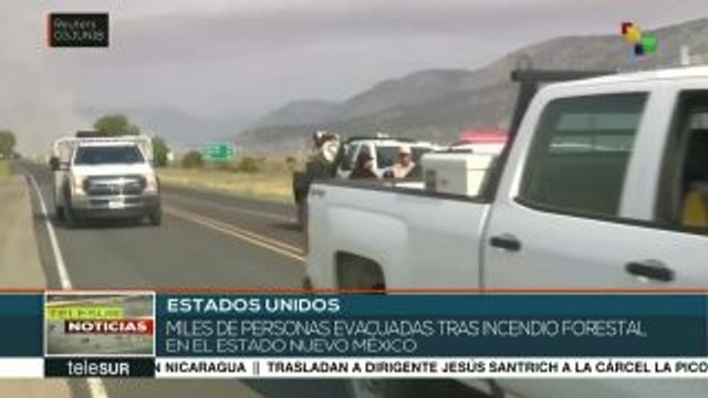 Incendio en Nuevo México obliga a la evacuación a miles en EE.UU.