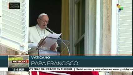 Pide Papa Francisco por la paz en Nicaragua y reanudar el diálogo