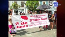Marcha de trabajadoras sexuales por su día