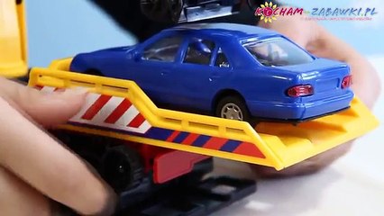 Truck Service, 2-asst. / Laweta z 2 Autami - Dickie Toys - 203414581 - Recenzja