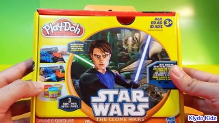 Play Doh Playset Star Wars The Clone Wars playdough plasticine Anakin Skywalker light saber
