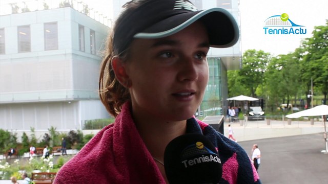 Roland-Garros 2018 - Clara Burel au 3e tour mais a un peu déraillée