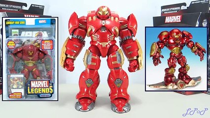Hulkbuster BAF Marvel Legends Juguete Reseña Toy Review Little Pieces Plastic