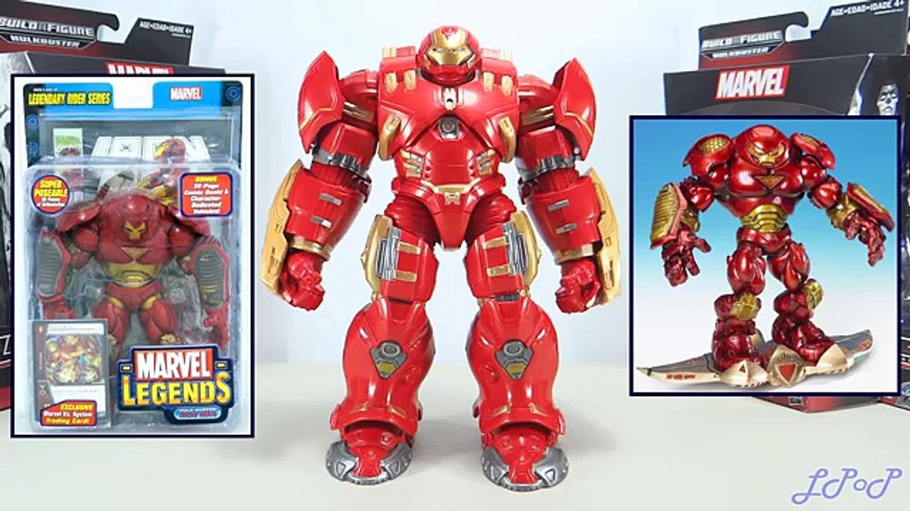 Hulkbuster BAF Marvel Legends Juguete Reseña Toy Review Little Pieces Plastic