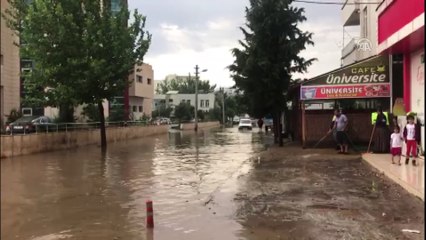 Sağanak ve dolu etkili oldu (2) - ADIYAMAN