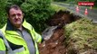 Plourin-lès-Morlaix (29). Inondations : routes défoncées, pont détruit