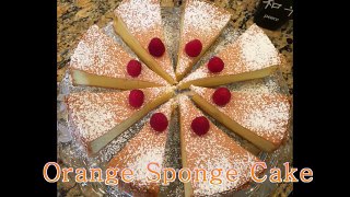 Bánh Bông Lan Cam - Orange Sponge Cake