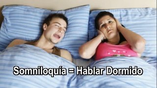 Hablar dormido