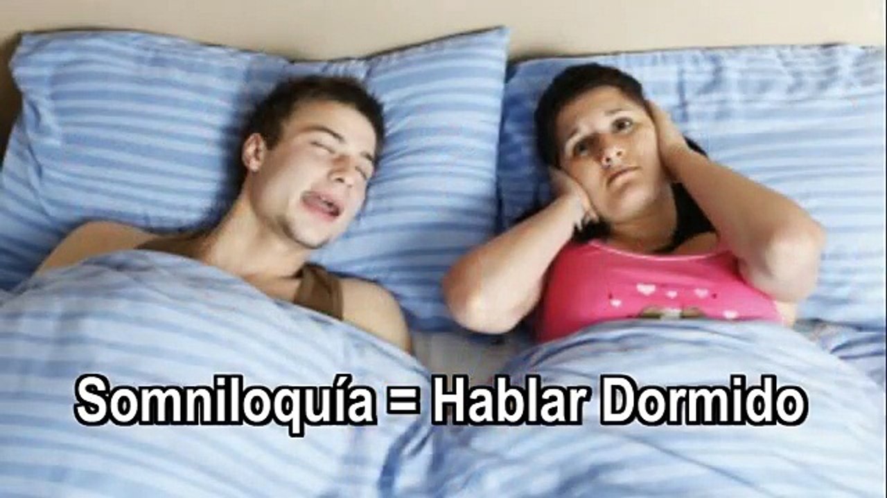 Hablar dormido