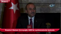 Dışişleri Bakanı Mevlüt Çavuşoğlu ABD’de açıklamalarda bulundu