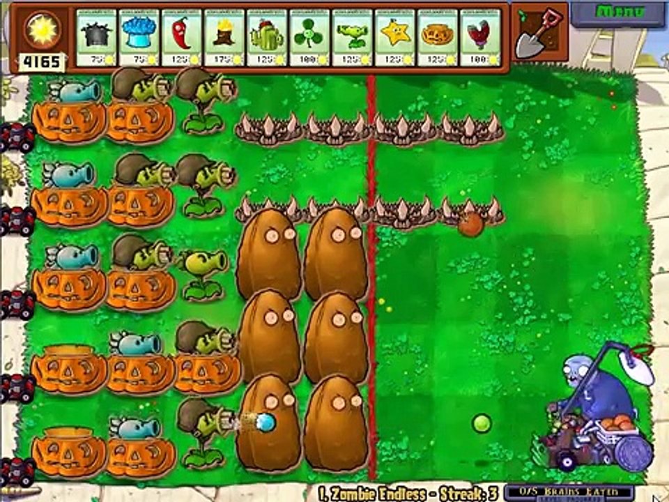 Plants Vs Zombies - Zombies HP Test