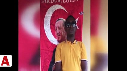 Gineli gençlerden Cumhurbaşkanı Erdoğan’a destek
