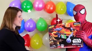 Balloon Pop Challenge With Surprise Toys