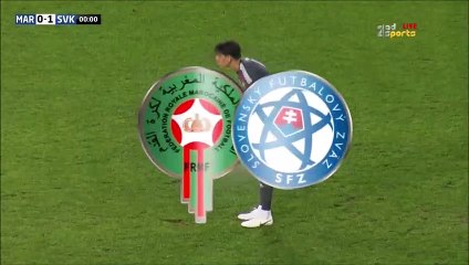 0-1 Ján Greguš Goal International  Friendly - 04.06.2018 Morocco 0-1 Slovakia