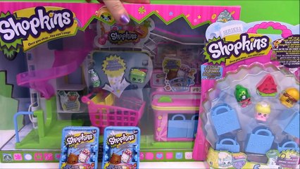 SHOPKINS Hunt For Limited Edition Mini Supermarket 5 Pack - Surprise Egg and Toy Collector SETC