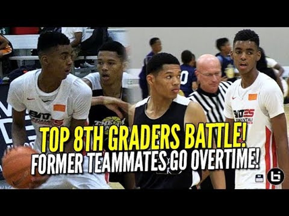 Emoni Bates vs Ty Rodgers! Top Middle Schoolers! Former Teammates Go To Overtime! Full Highlights!