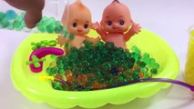 Learn Colors Baby Doll Bath Time With ORBEEZ Surprise Toys Vehicles For Kids