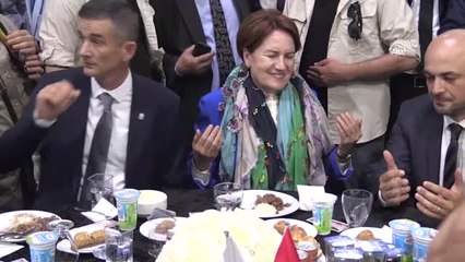 Meral Akşener, Hendek'te İftara Katıldı