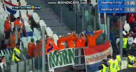 Nathan Ake Goal HD Italy 1-1 Netherlands