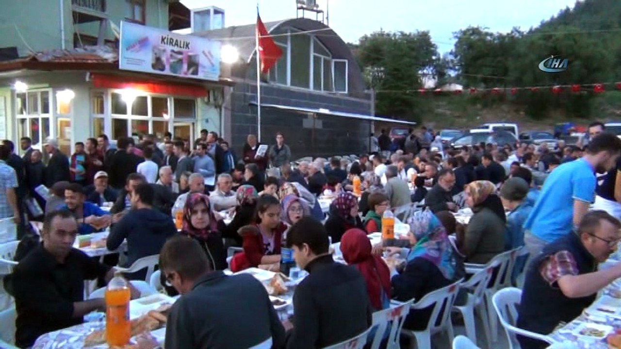 Günlüce Köyü Dereli Kaplıcalarında birliktelik iftarı