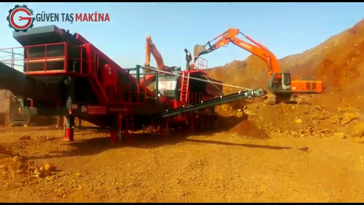 Mobil Kırıcı Konkasör Yüksek Performanslı