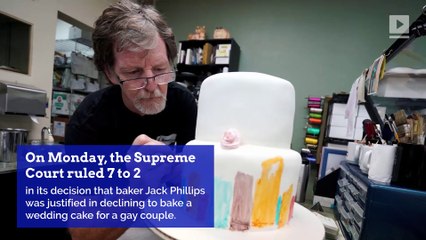 Supreme Court Rules in Favor of Baker in Gay Wedding Cake Case