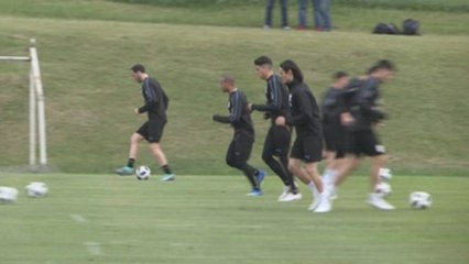 Uruguay prepara su debut en el mundial sin pensar en Salah y en busca de victorias