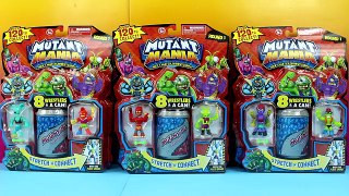 Mutant Mania Mix and Match Stretch N Connect Wrestlers! Round 1