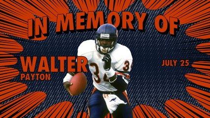 Remembering Walter Payton's best career highlights