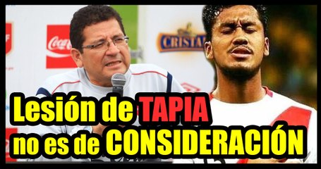 Julio Segura: El golpe de Renato Tapia no es  de consideración.