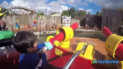 Ryan goes to LEGOLAND Amusement Park for kids