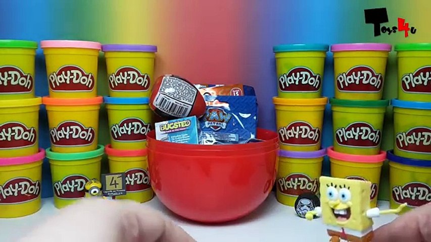 GIANT Paw Patrol Surprise Egg Play Doh