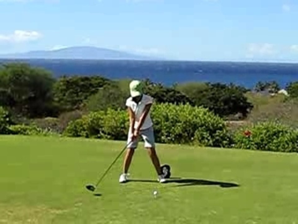 Camille's Golf Swing