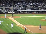 Derek Jeter at bat during last season of career. 2014 New York Yankees at Yankee Stadium