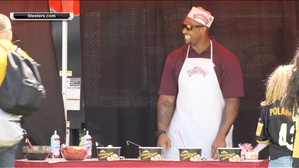 NFL Fan Pass: Meet LaMarr Woodley, the Steelers' ice cream man