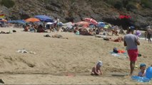 Antalya Alanya'da Plajlar Yabancı Tatilcilere Kaldı