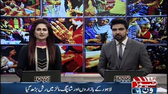 Rush in Lahore markets and shopping malls