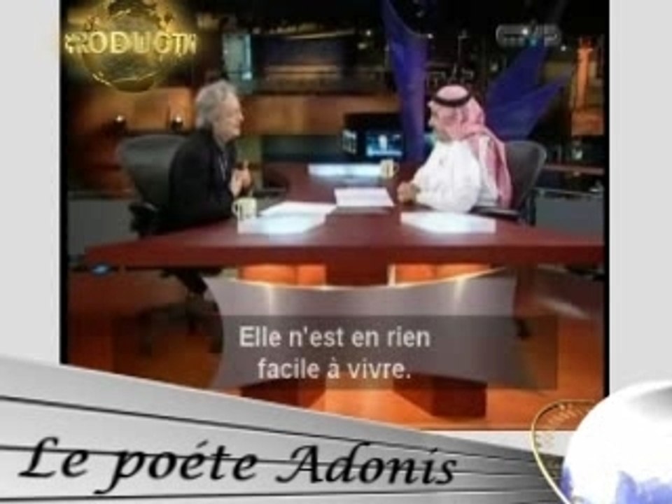 l'extinction des Arabes selon Adonis