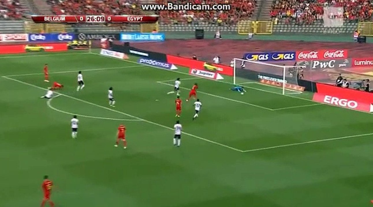 Romelu Lukaku Goal - Belgium 2-0 Egypt 06-06-2018