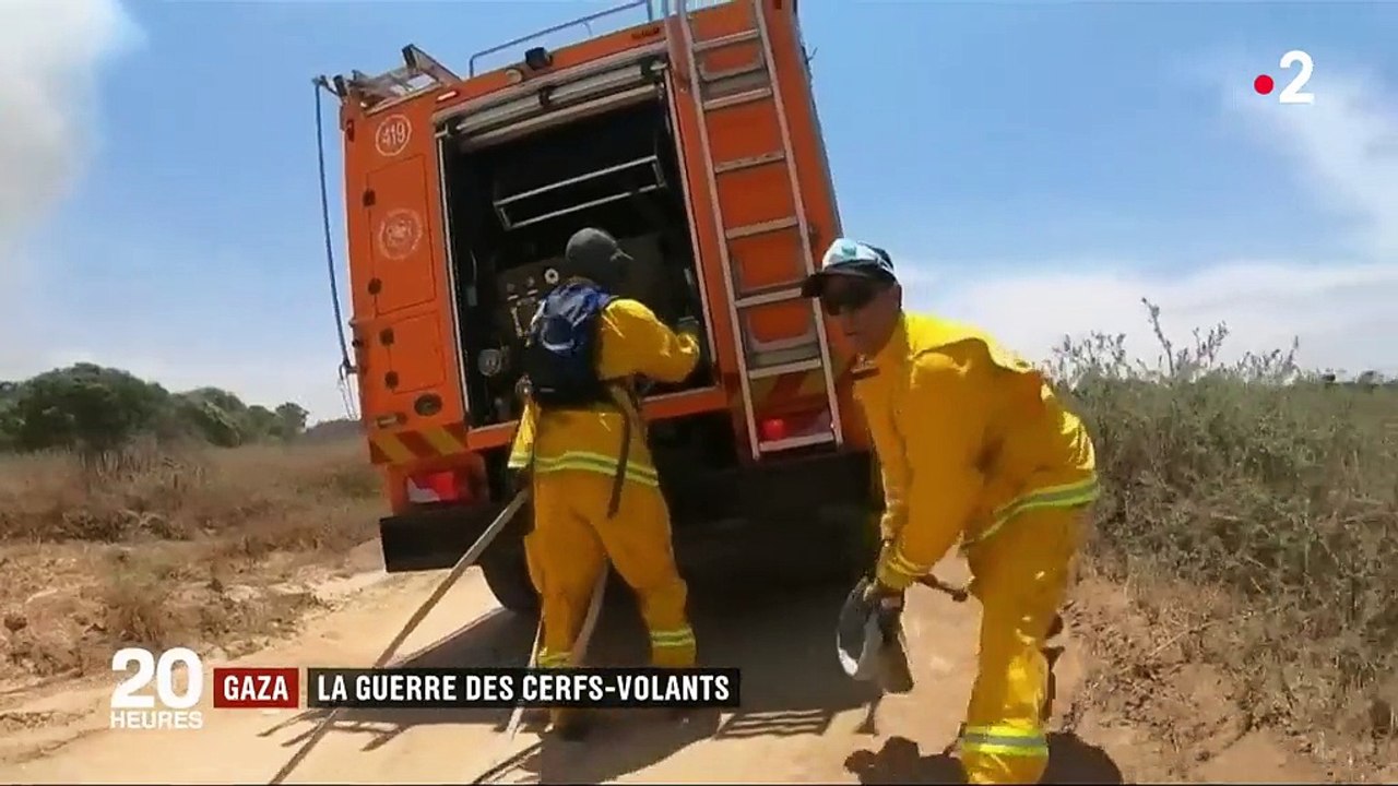 Gaza : des cerfs-volants palestiniens remplacent les pierres de l'Intifada