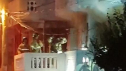 다가구 주택 빈집에서 불...침실 전소 / YTN