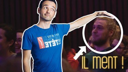 Analyse d'un menteur en spectacle - Fabien Olicard