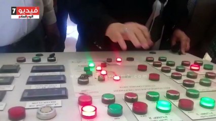 محافظ البحيرة تفتتح التشغيل التجريبى لمشروع مياه الشرب بأبو حمص