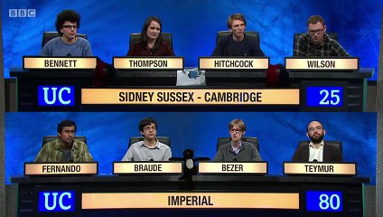 University Challenge Season 45 eps 17 (S45E17)