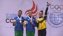 Brasil obtiene medallas de oro en dos competencias de gimnasia rítmica